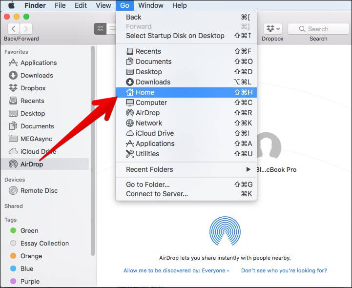 Mail downloads folder mac